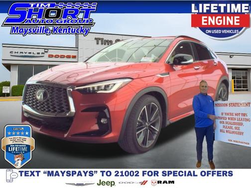 2023 INFINITI QX55 SENSORY