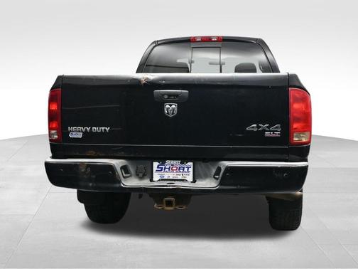 Black 2005 Dodge Ram 2500 SLT Quad Cab