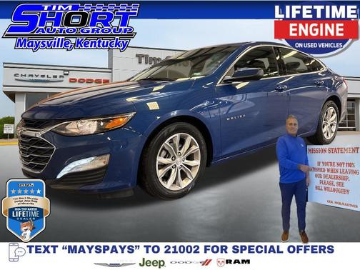 Riverside Blue Metallic 2023 Chevrolet Malibu FWD 1LT