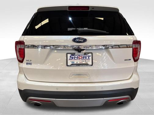 White Platinum 2017 Ford Explorer XLT