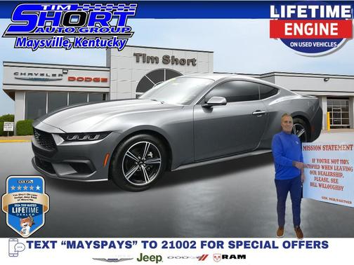 Gray Metallic 2025 Ford Mustang EcoBoost Premium
