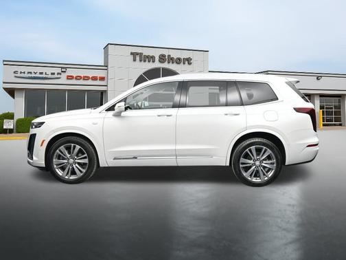 Crystal White Tricoat 2024 Cadillac XT6 Premium Luxury AWD