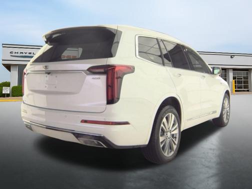 Crystal White Tricoat 2024 Cadillac XT6 Premium Luxury AWD