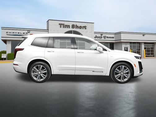Crystal White Tricoat 2024 Cadillac XT6 Premium Luxury AWD