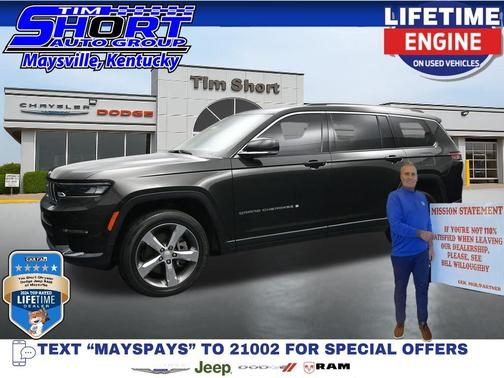 Rocky Mountain Pearlcoat 2022 Jeep Grand Cherokee L Limited