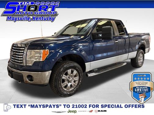Dark Blue Pearl Metallic 2010 Ford F-150 XLT SuperCab