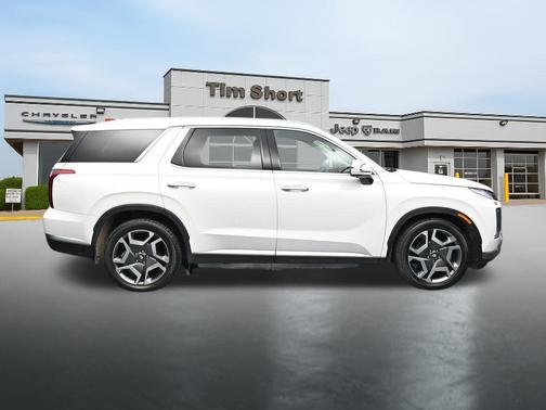 Hyper White 2024 Hyundai PALISADE Limited