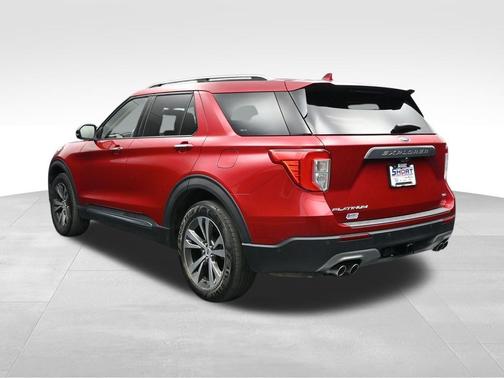 Rapid Red Metallic Tinted Clearcoat 2020 Ford Explorer Platinum