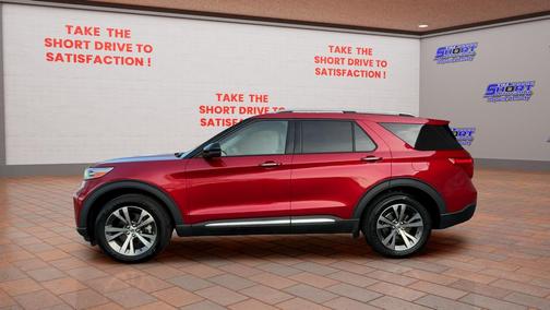 Rapid Red Metallic Tinted Clearcoat 2020 Ford Explorer Platinum