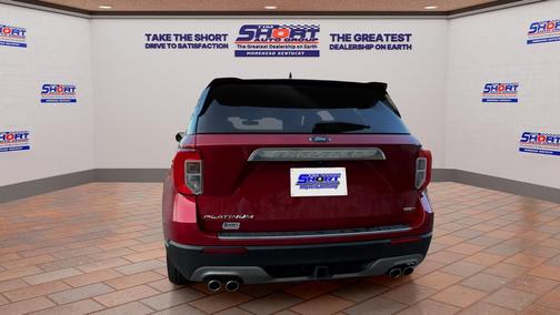 Rapid Red Metallic Tinted Clearcoat 2020 Ford Explorer Platinum