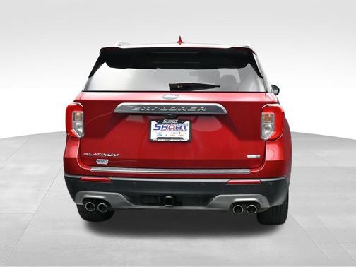 Rapid Red Metallic Tinted Clearcoat 2020 Ford Explorer Platinum