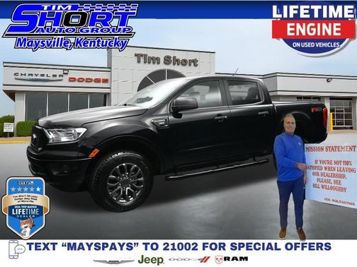 Shadow Black 2020 Ford Ranger XLT