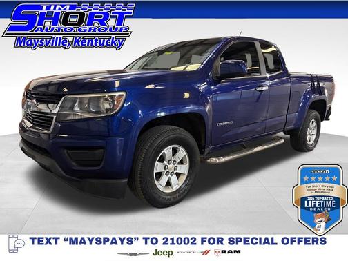 Laser Blue 2016 Chevrolet Colorado WT