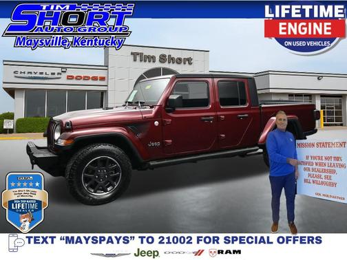 Snazzberry Pearlcoat 2021 Jeep Gladiator Overland