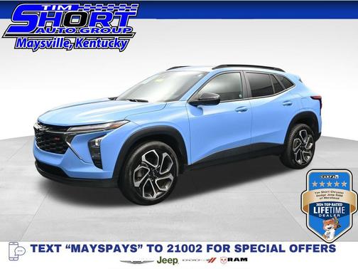 Fountain Blue 2024 Chevrolet Trax FWD 2RS
