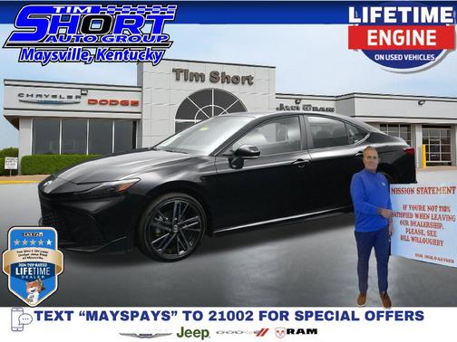 Midnight Black Metallic 2026 Toyota Camry XSE