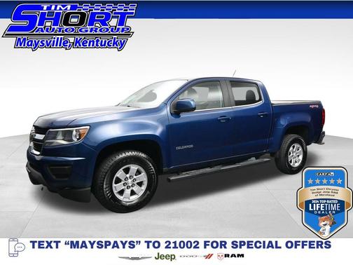 Pacific Blue Metallic 2019 Chevrolet Colorado WT
