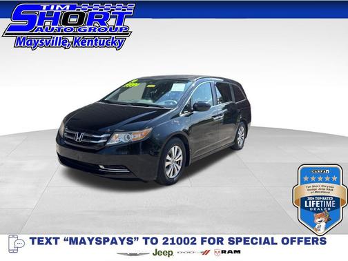 Crystal Black Pearl 2014 Honda Odyssey EX-L