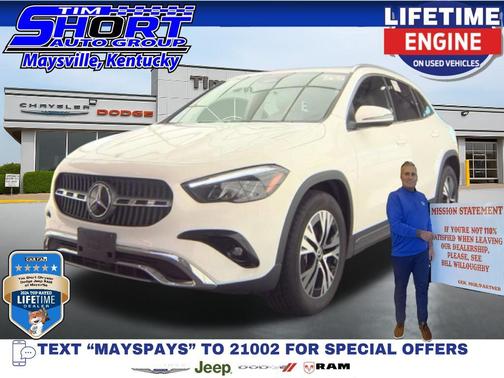 Polar White 2025 Mercedes-Benz GLA 250 4MATIC
