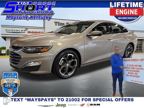 Mineral Gray Metallic 2023 Chevrolet Malibu FWD 1LT