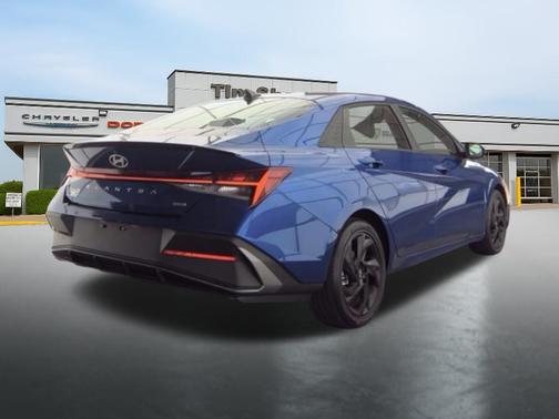 Intense Blue 2026 Hyundai ELANTRA HEV SEL Sport