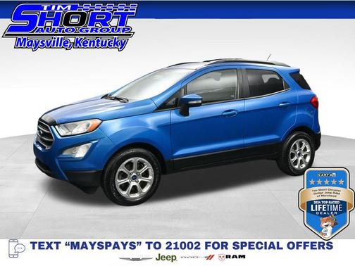Blue Candy Metallic Tinted Clearcoat 2019 Ford EcoSport SE
