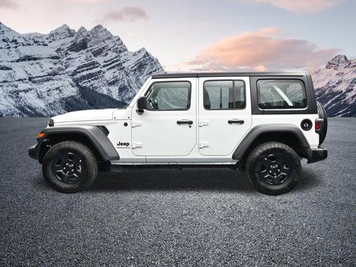 Bright White Clearcoat 2026 Jeep Wrangler Sport