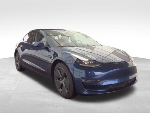 Deep Blue Metallic 2023 Tesla Model 3 Long Range
