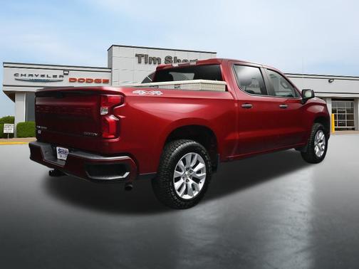 Cherry Red Tintcoat 2021 Chevrolet Silverado 1500 Custom