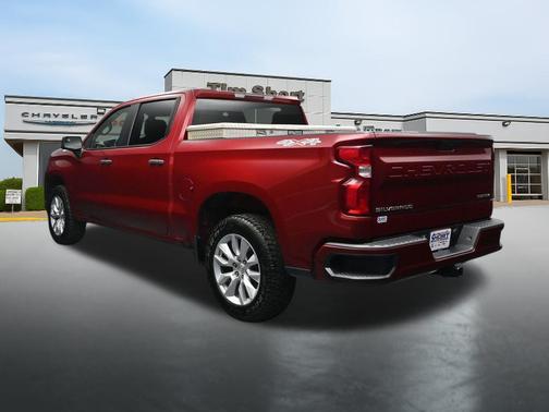 Cherry Red Tintcoat 2021 Chevrolet Silverado 1500 Custom
