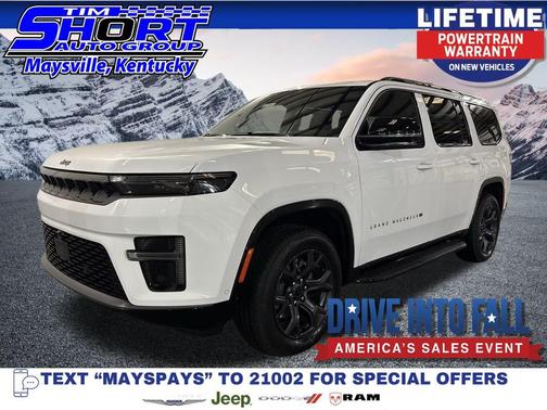 Bright White Clearcoat 2026 Jeep Grand Wagoneer Limited Altitude 4x4