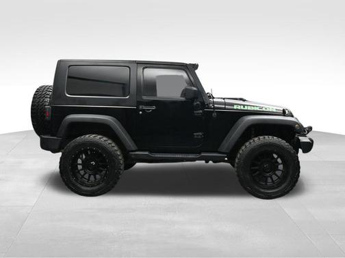 Black Clearcoat/Black Soft Top 2010 Jeep Wrangler Rubicon