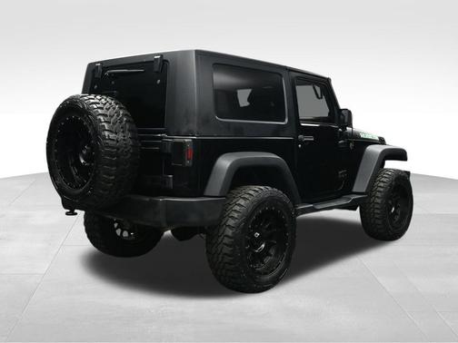 Black Clearcoat/Black Soft Top 2010 Jeep Wrangler Rubicon