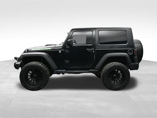Black Clearcoat/Black Soft Top 2010 Jeep Wrangler Rubicon