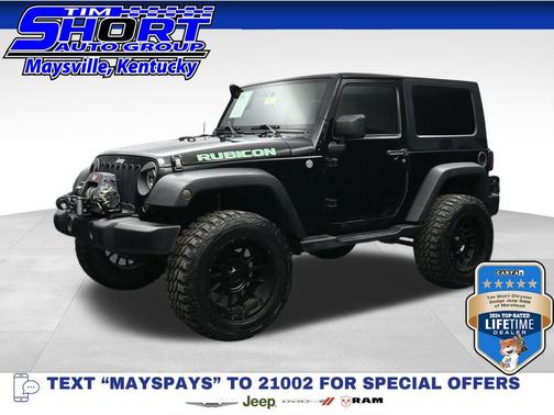 Black Clearcoat/Black Soft Top 2010 Jeep Wrangler Rubicon
