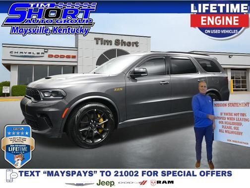 Vapor Gray 2024 Dodge Durango SRT 392 AlcHEMI AWD