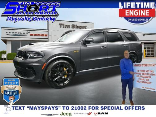 Vapor Gray 2024 Dodge Durango SRT 392 AlcHEMI AWD