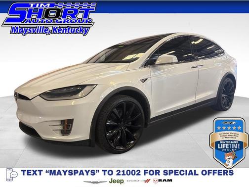 Pearl White Multi-Coat 2017 Tesla Model X 100D