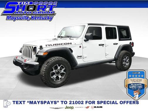 Bright White Clearcoat 2021 Jeep Wrangler Unlimited Rubicon