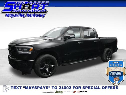 Diamond Black Crystal Pearlcoat 2019 RAM 1500 Big Horn