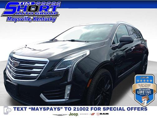 Stellar Black Metallic 2018 Cadillac XT5 Premium Luxury