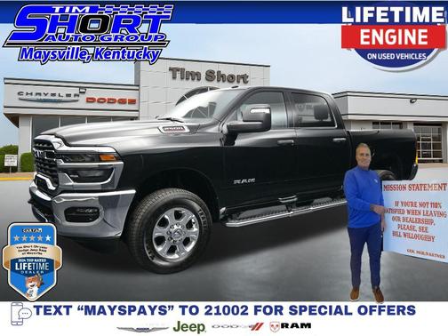 Diamond Black 2026 RAM 2500 Big Horn Crew Cab 4x4 6'4' Box