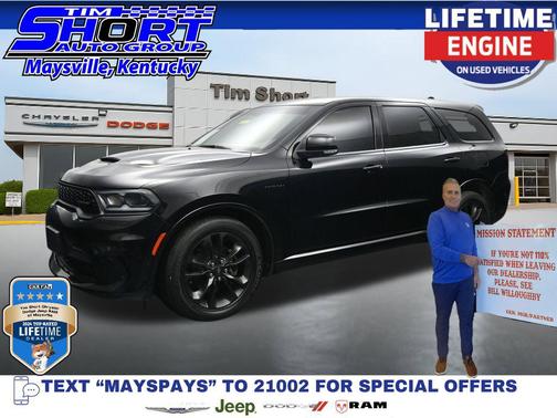 DB Black Clearcoat 2022 Dodge Durango R/T AWD