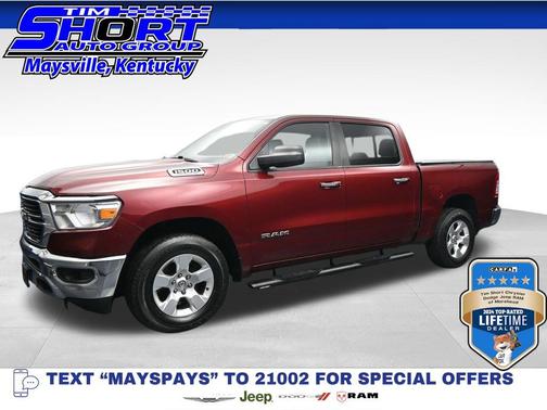 Delmonico Red Pearlcoat 2019 RAM 1500 Big Horn