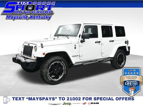 Bright White Clearcoat 2012 Jeep Wrangler Unlimited Altitude