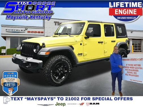 High Velocity Clearcoat 2022 Jeep Wrangler Willys