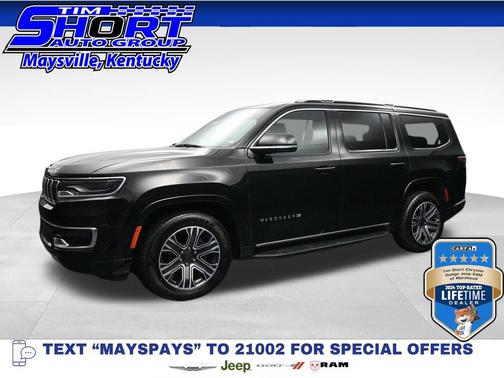Diamond Black Crystal Pearlcoat 2024 Jeep Wagoneer Series II 4x4