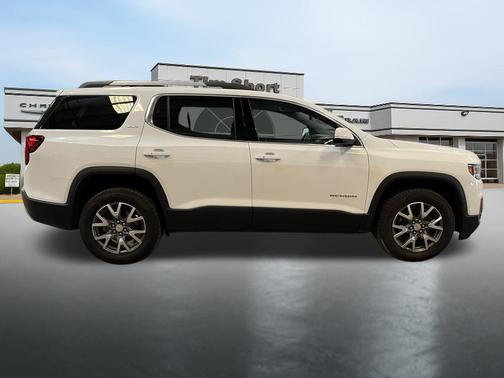 Summit White 2023 GMC Acadia AWD SLT