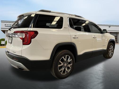 Summit White 2023 GMC Acadia AWD SLT