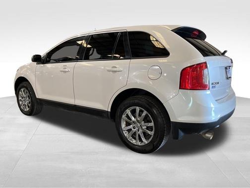 White Platinum Metallic Tri-Coat 2014 Ford Edge SEL